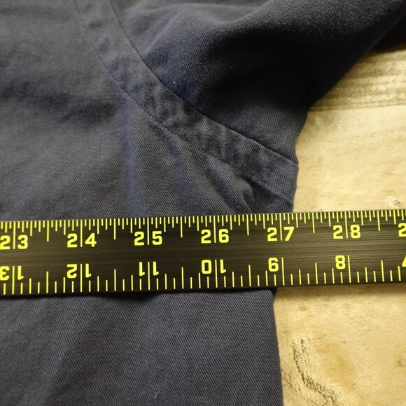 Polo Ralph Lauren Blaire Button Down Shirt Men’s XXL Navy Cotton Classic Fit - Picture 6 of 10